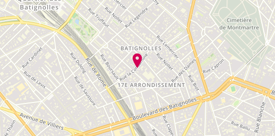 Plan de Arc3S, 61 Rue la Condamine, 75017 Paris