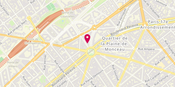 Plan de L'As de la Serrurerie, 190 Rue de Courcelles, 75017 Paris