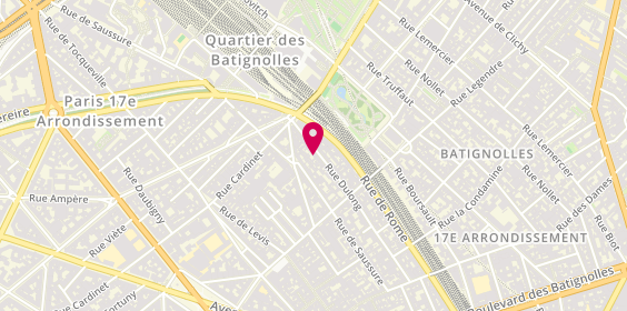 Plan de Alpha Services, 71 Rue Dulong, 75017 Paris