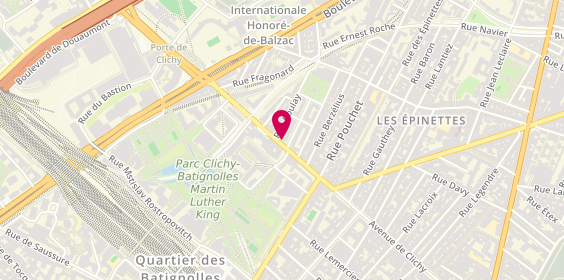 Plan de Arci, 176 Avenue Clichy, 75017 Paris