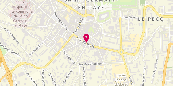 Plan de La Boite A Clefs, 39 Rue de Paris, 78100 Saint-Germain-en-Laye