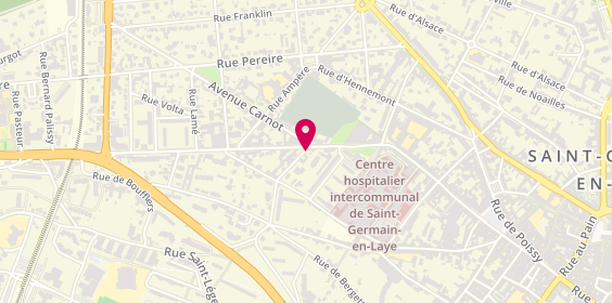 Plan de Serrurerie Renard, 1 Rue Boucher de Perthes, 78100 Saint-Germain-en-Laye