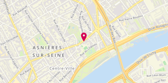 Plan de Asnières Dépann Serrurerie, 32 Rue Pierre Brossolette, 92600 Asnières-sur-Seine