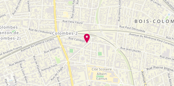 Plan de Serrurerie Bms, 2 avenue Joseph Froment, 92250 La Garenne-Colombes