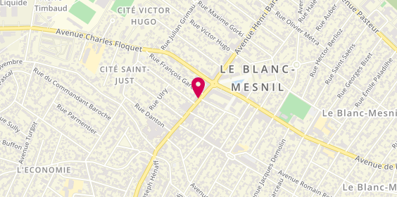 Plan de Mercier Pere et Fils, 35 Avenue Henri Barbusse, 93150 Le Blanc-Mesnil