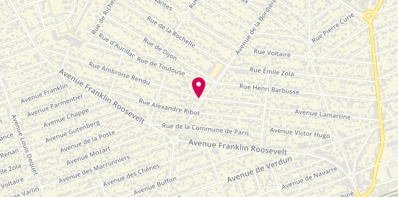 Plan de Etablissement Milic, 32 Rue Ambroise Rendu, 77290 Mitry-Mory