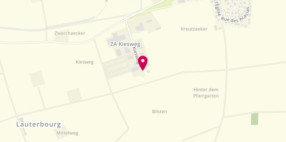 Plan de Serrurerie Strasser, Zone Artisanale Kiesweg, 67630 Niederlauterbach