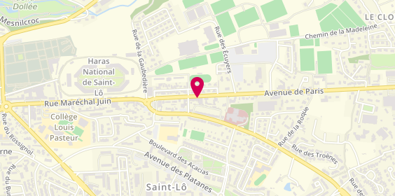 Plan de Serrurerie Saint Loise, 280 avenue de Paris, 50000 Saint-Lô