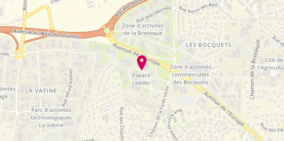 Plan de Lepretre Habitat et Tertiaire, Espace Leader - Rue Gustave Eiffel, 76230 Bois-Guillaume