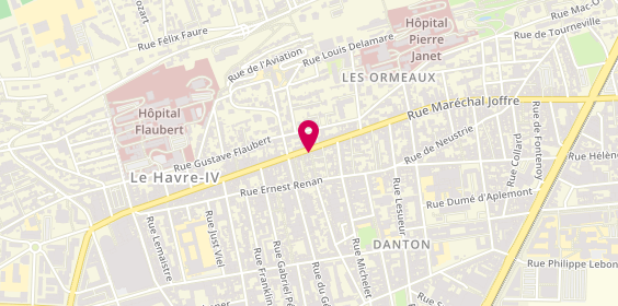 Plan de Etablissement Lefebvre, 16 Rue du Maréchal Joffre, 76600 Le Havre