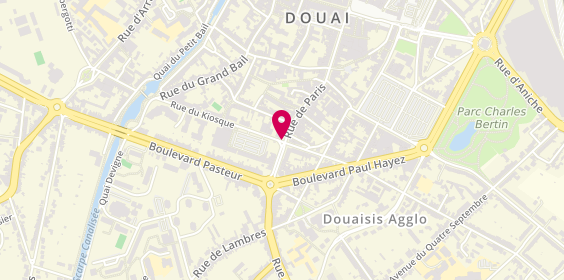Plan de Ajmv, Centre Commercial Frais Marche Gros
1 Rue du Kiosque, 59500 Douai