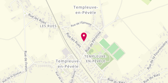 Plan de CRAMBIN Pierre, 7 Rue du Bois, 59242 Templeuve-en-Pévèle