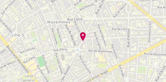 Plan de Chauss Rapid, 121 Rue des Postes, 59000 Lille